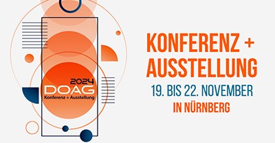 Banner DOAG Konferenz und Ausstellung 2024