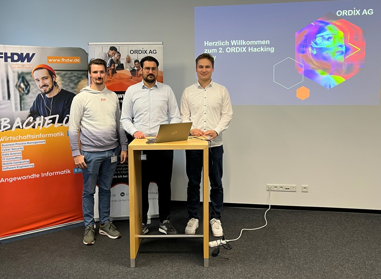 Unsere Crew beim Hacking Day